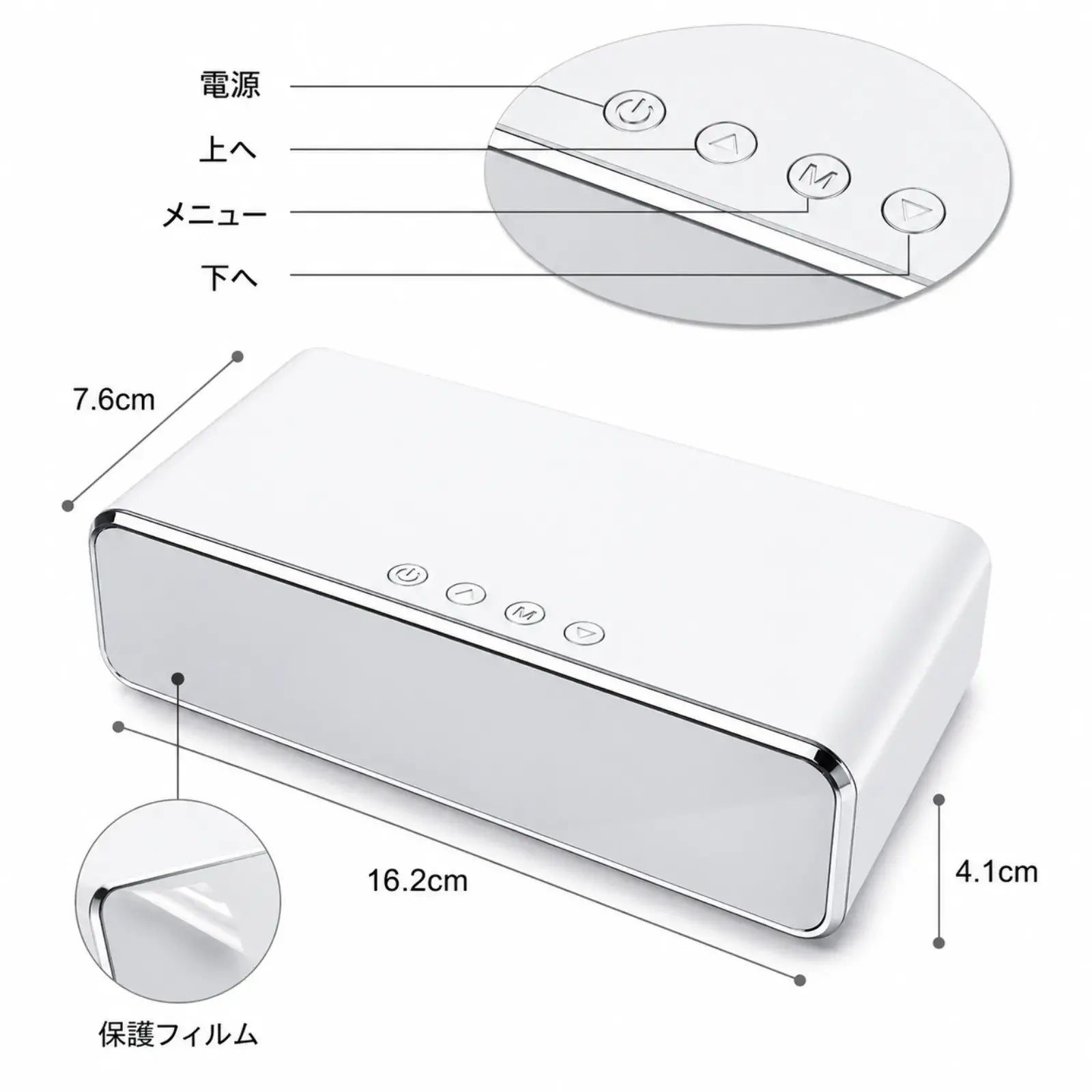 LumiDock | 置くだけで整う、静かなワイヤレス充電クロック