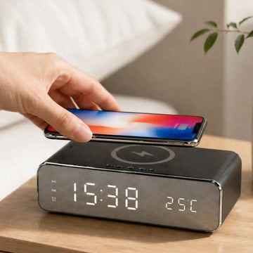 LumiDock | 置くだけで整う、静かなワイヤレス充電クロック